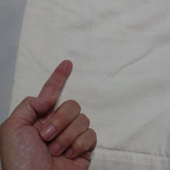 NWT GAP womens SHORTS white BUTTON-FLY relaxed fit HIGH WAIST denim SIZE 6 - Picture 7 of 10